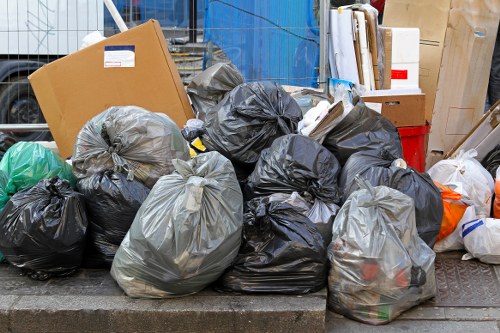 Hazardous waste being safely disposed of in Woolwich