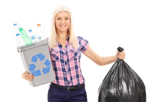 Efficient office clearance process with sorting and removal of items