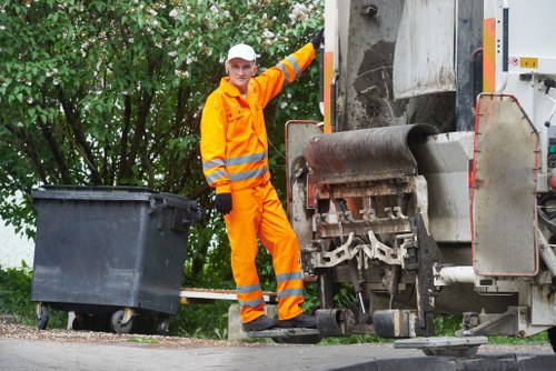 Professional waste clearance team in Woolwich