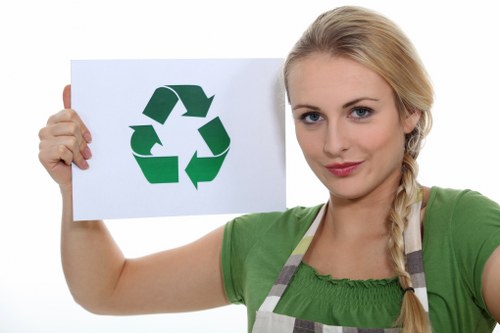 Eco-friendly waste disposal process in Woolwich
